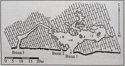 Карта пещеры Белая царица