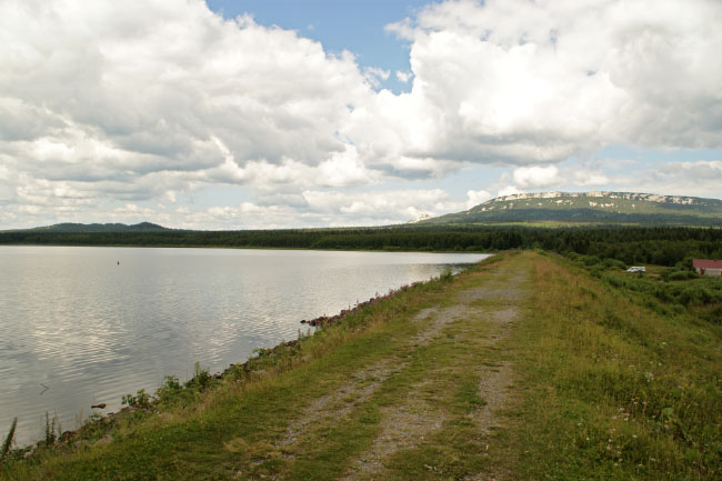 Озеро зюраткуль - северный берег