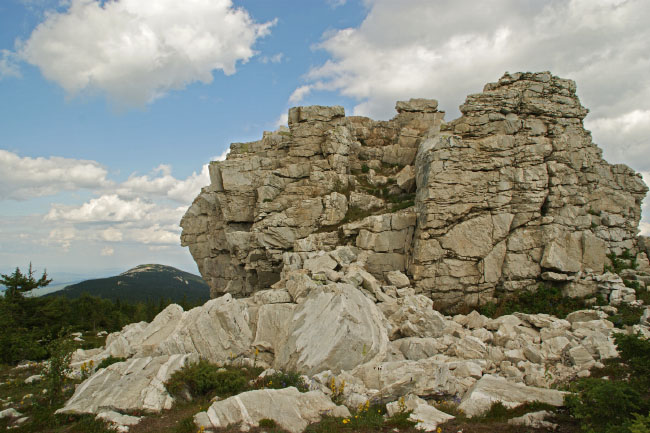 Кварцитовый останец